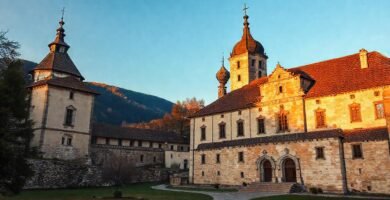 Monasterios europeos evocan serenidad y historia