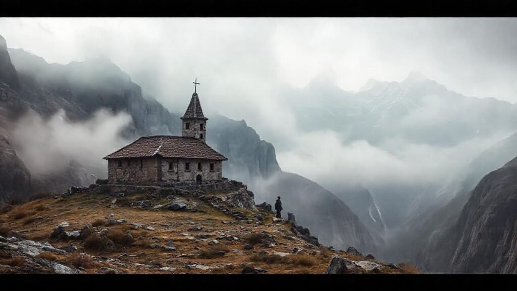 Monasterio remoto evoca misterio y soledad