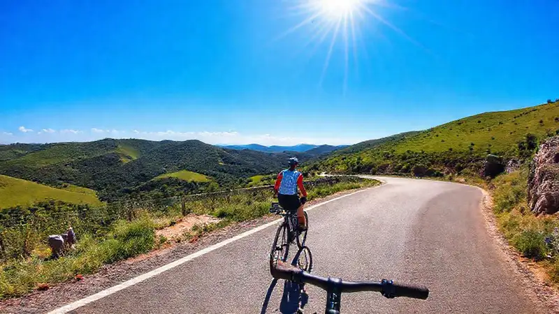 Ourense ofrece un viaje ciclista saludable