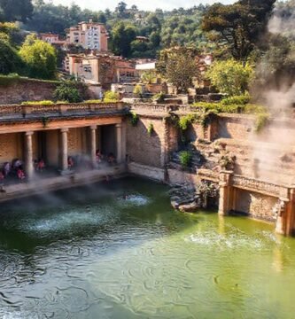 Ourense ofrece baños romanos y relax