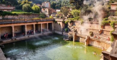 Ourense ofrece baños romanos y relax